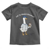Funny Baseball Mom Goose Toddler T Shirt Funny Sports Game Day