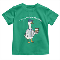 Funny Baseball Mom Goose Toddler T Shirt Funny Sports Game Day