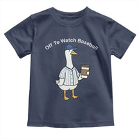 Funny Baseball Mom Goose Toddler T Shirt Funny Sports Game Day