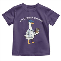 Funny Baseball Mom Goose Toddler T Shirt Funny Sports Game Day
