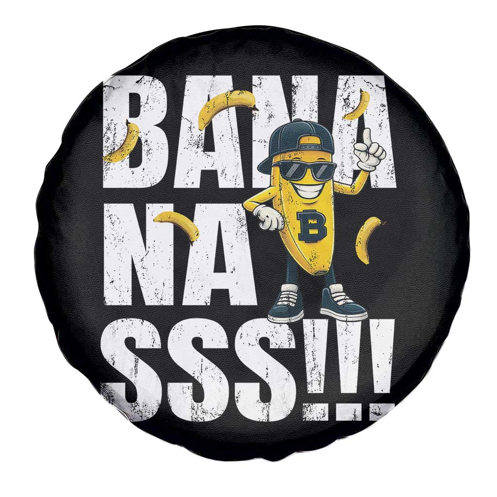 Banana Lovers Spare Tire Cover Funny Bananas Vintage Style