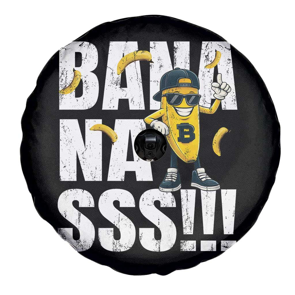 Banana Lovers Spare Tire Cover Funny Bananas Vintage Style
