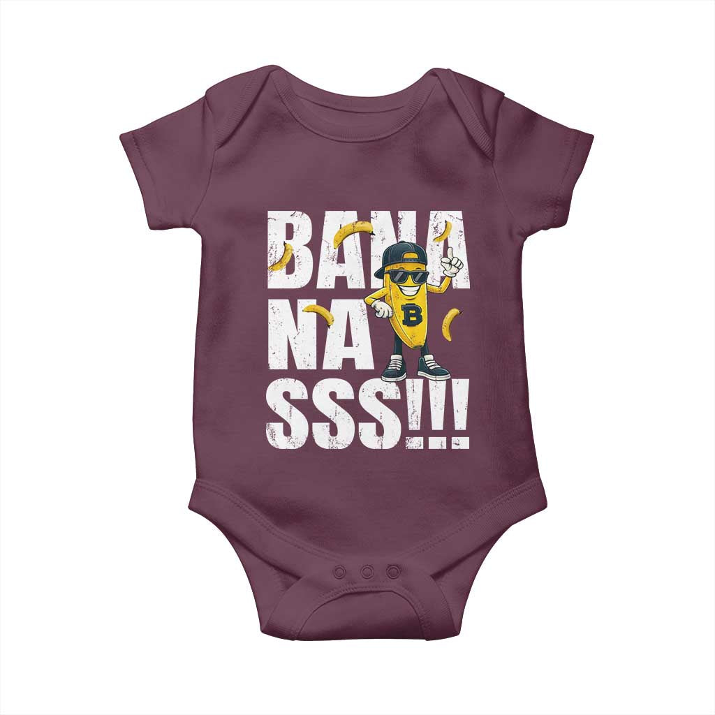 Banana Lovers Baby Onesie Funny Bananas Vintage Style