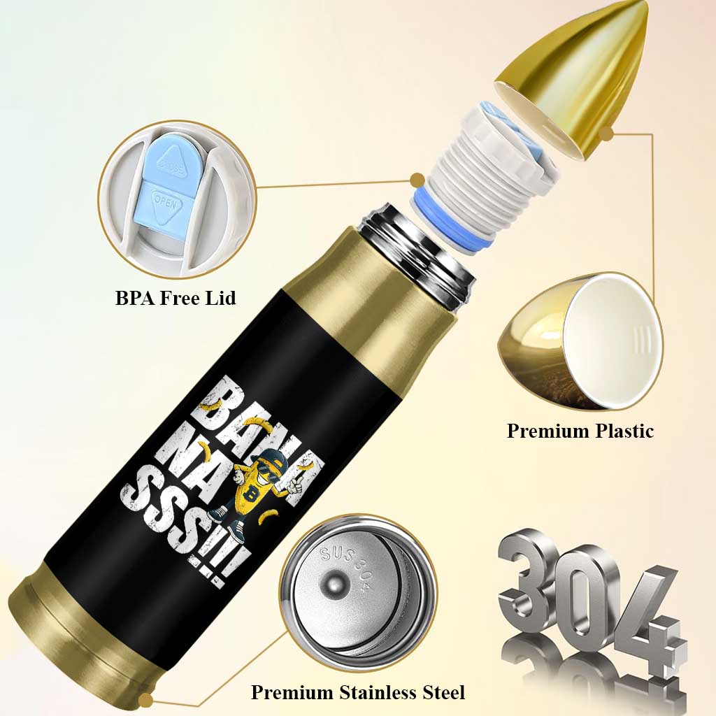 Banana Lovers Bullet Tumbler Funny Bananas Vintage Style