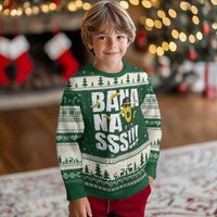 Banana Lovers Ugly Christmas Sweater Funny Bananas Vintage Style