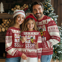 Banana Lovers Ugly Christmas Sweater Funny Bananas Vintage Style