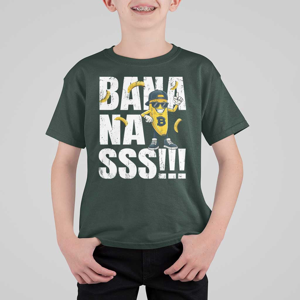 Banana Lovers T Shirt For Kid Funny Bananas Vintage Style