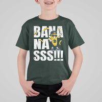 Banana Lovers T Shirt For Kid Funny Bananas Vintage Style