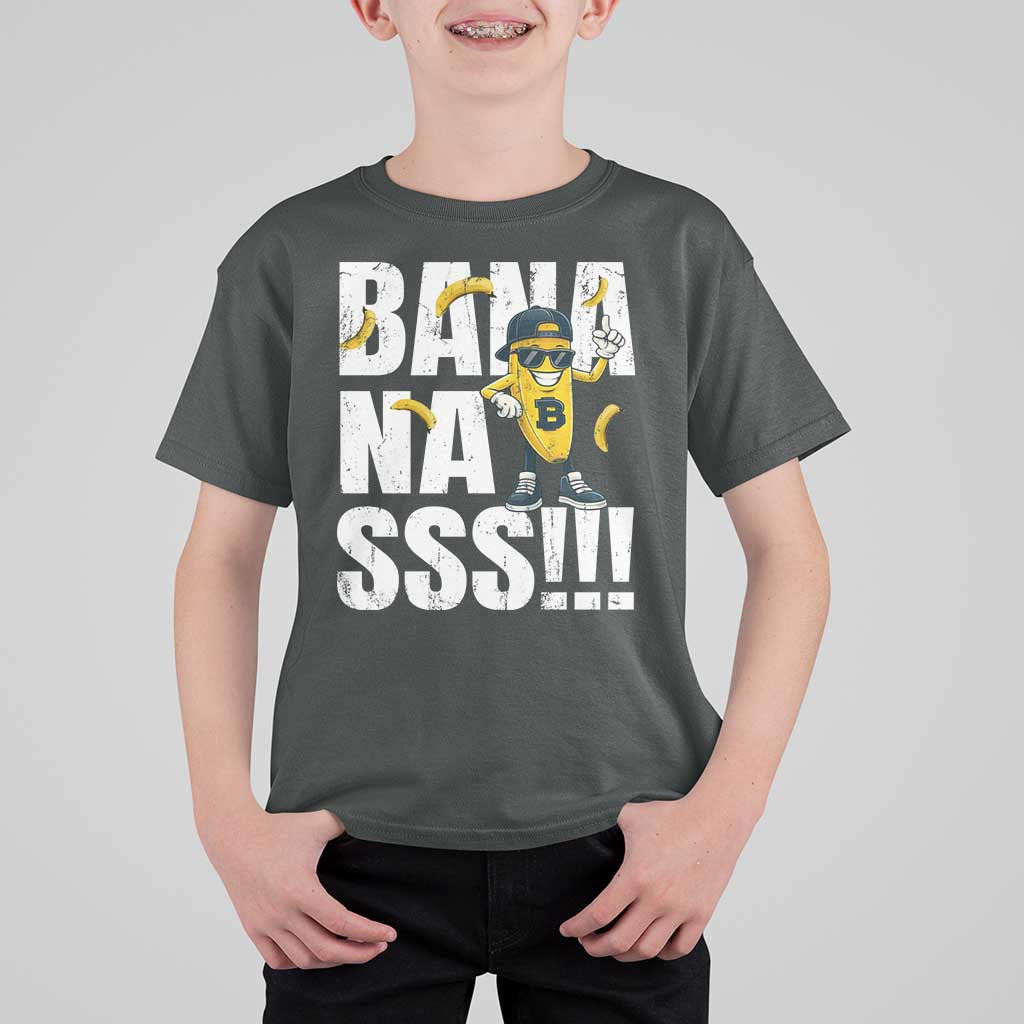 Banana Lovers T Shirt For Kid Funny Bananas Vintage Style