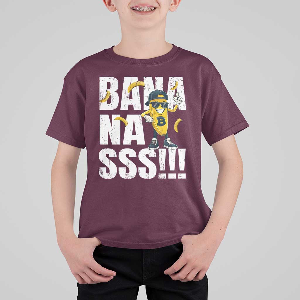 Banana Lovers T Shirt For Kid Funny Bananas Vintage Style