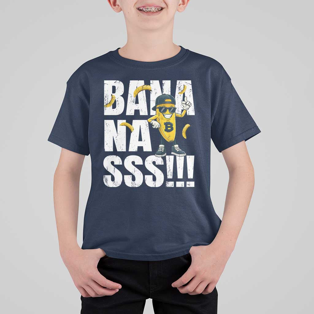 Banana Lovers T Shirt For Kid Funny Bananas Vintage Style