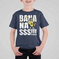 Banana Lovers T Shirt For Kid Funny Bananas Vintage Style