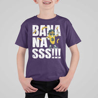 Banana Lovers T Shirt For Kid Funny Bananas Vintage Style