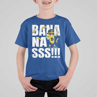 Banana Lovers T Shirt For Kid Funny Bananas Vintage Style