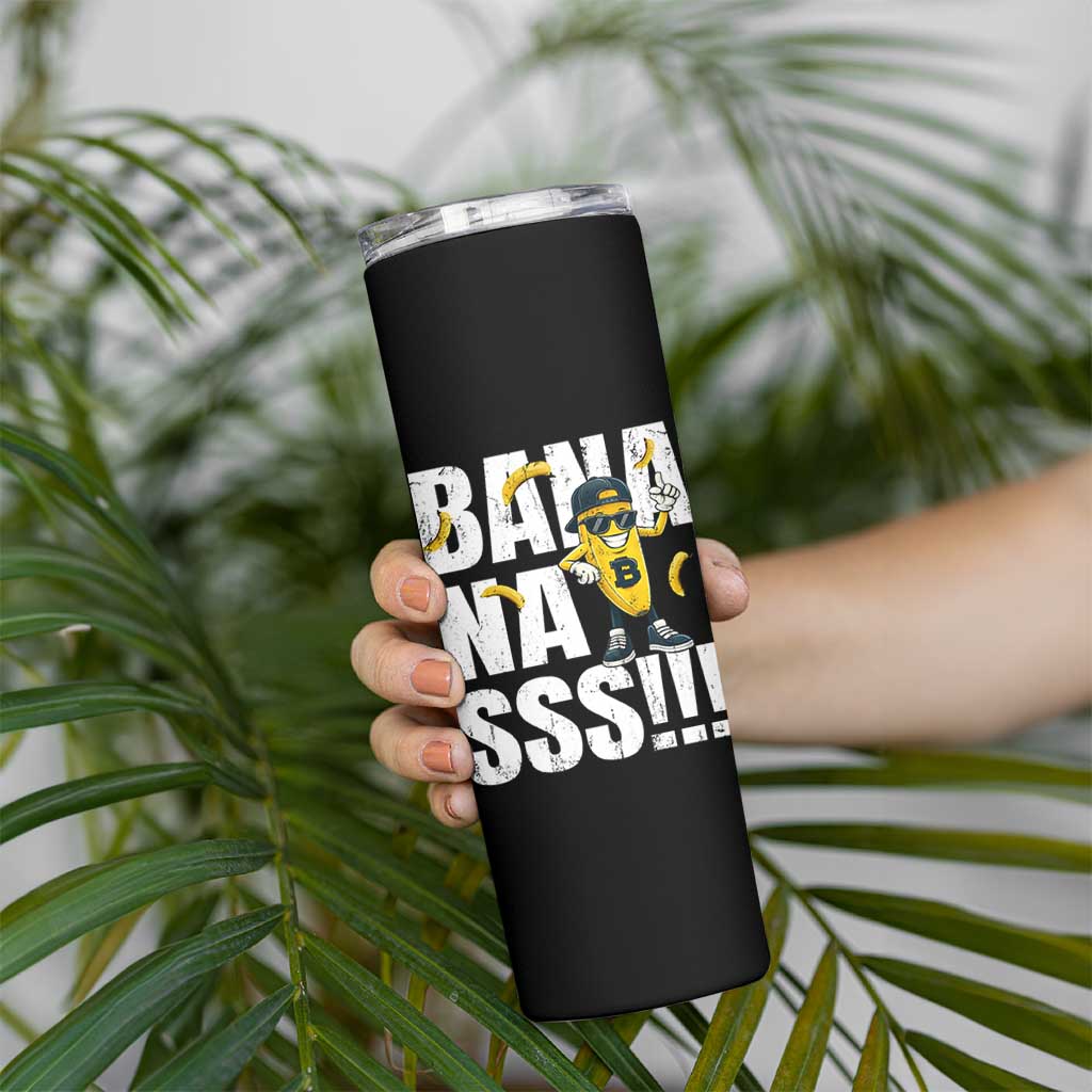 Banana Lovers Skinny Tumbler Funny Bananas Vintage Style