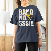 Banana Lovers T Shirt For Women Funny Bananas Vintage Style