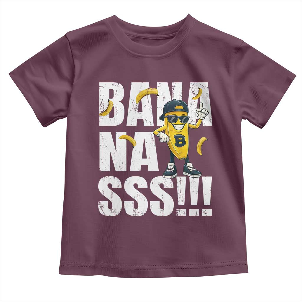 Banana Lovers Toddler T Shirt Funny Bananas Vintage Style