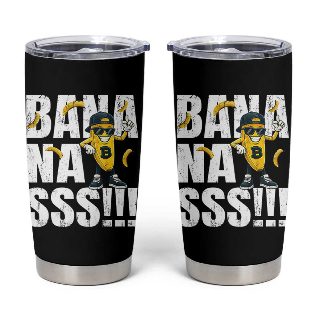 Banana Lovers Tumbler Cup Funny Bananas Vintage Style