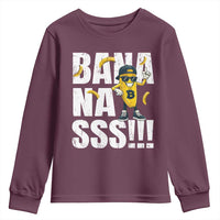 Banana Lovers Youth Sweatshirt Funny Bananas Vintage Style