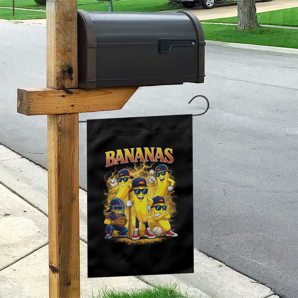 Funny Bananas Garden Flag Lets Go Banana Cute Banana Lovers Bootleg