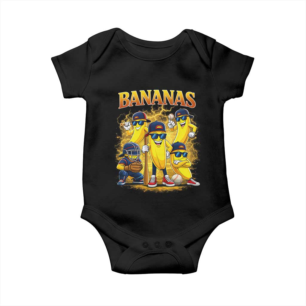 Funny Bananas Baby Onesie Lets Go Banana Cute Banana Lovers Bootleg