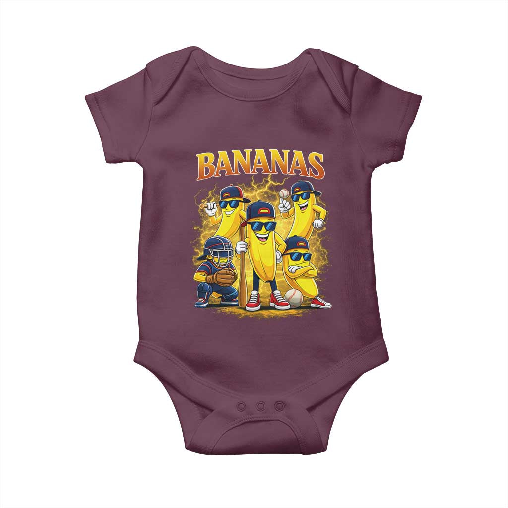 Funny Bananas Baby Onesie Lets Go Banana Cute Banana Lovers Bootleg