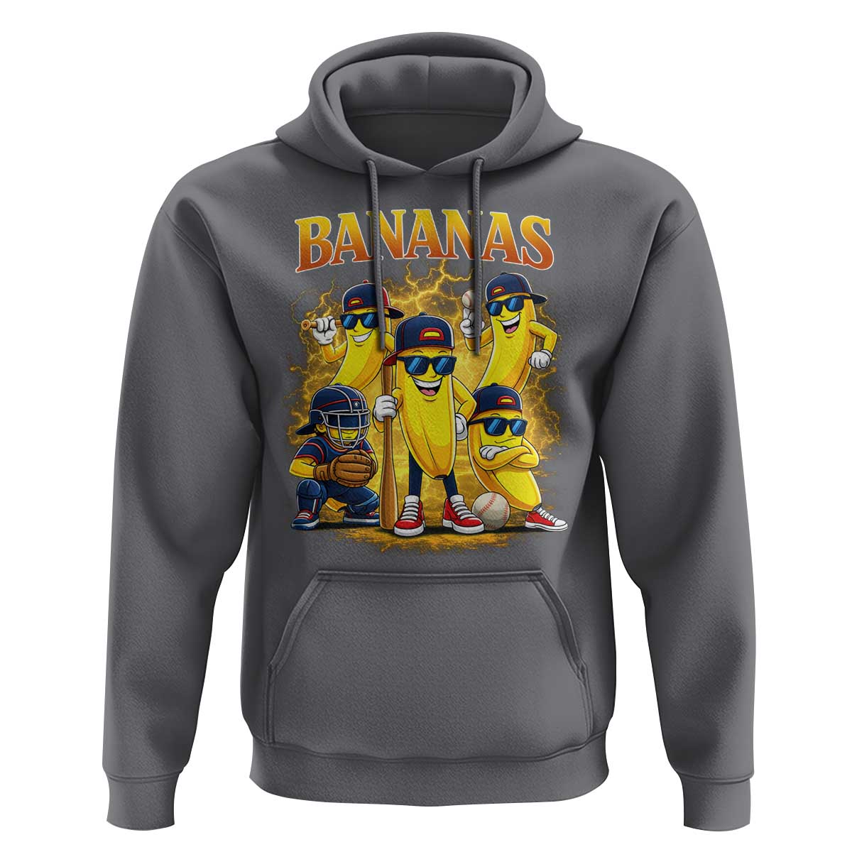 Funny Bananas Hoodie Lets Go Banana Cute Banana Lovers Bootleg
