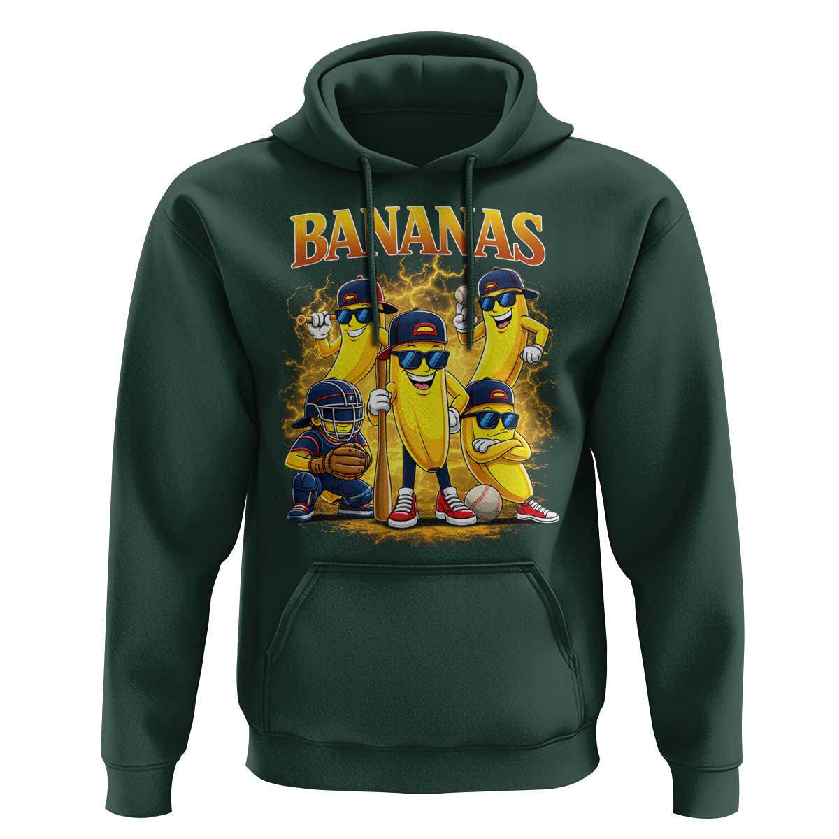 Funny Bananas Hoodie Lets Go Banana Cute Banana Lovers Bootleg