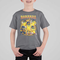 Funny Bananas T Shirt For Kid Lets Go Banana Cute Banana Lovers Bootleg