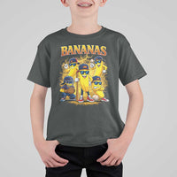 Funny Bananas T Shirt For Kid Lets Go Banana Cute Banana Lovers Bootleg