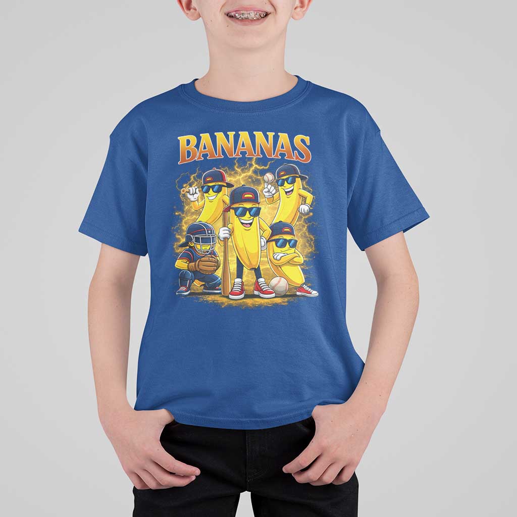 Funny Bananas T Shirt For Kid Lets Go Banana Cute Banana Lovers Bootleg