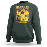 Funny Bananas Sweatshirt Lets Go Banana Cute Banana Lovers Bootleg