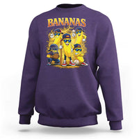 Funny Bananas Sweatshirt Lets Go Banana Cute Banana Lovers Bootleg