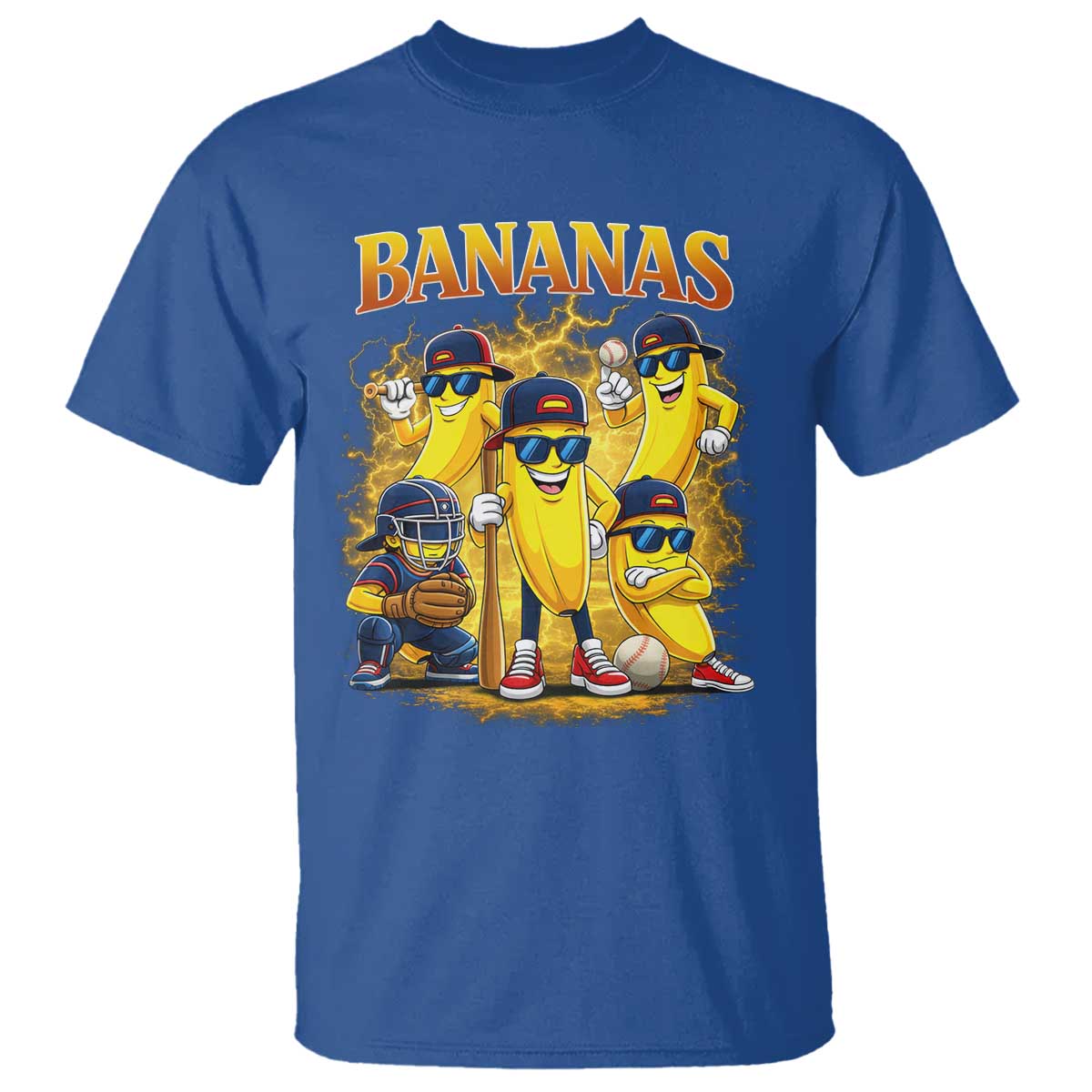 Funny Bananas T Shirt Lets Go Banana Cute Banana Lovers Bootleg