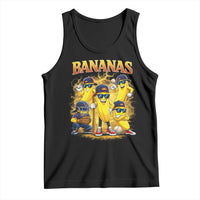 Funny Bananas Tank Top Lets Go Banana Cute Banana Lovers Bootleg