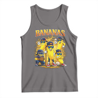 Funny Bananas Tank Top Lets Go Banana Cute Banana Lovers Bootleg