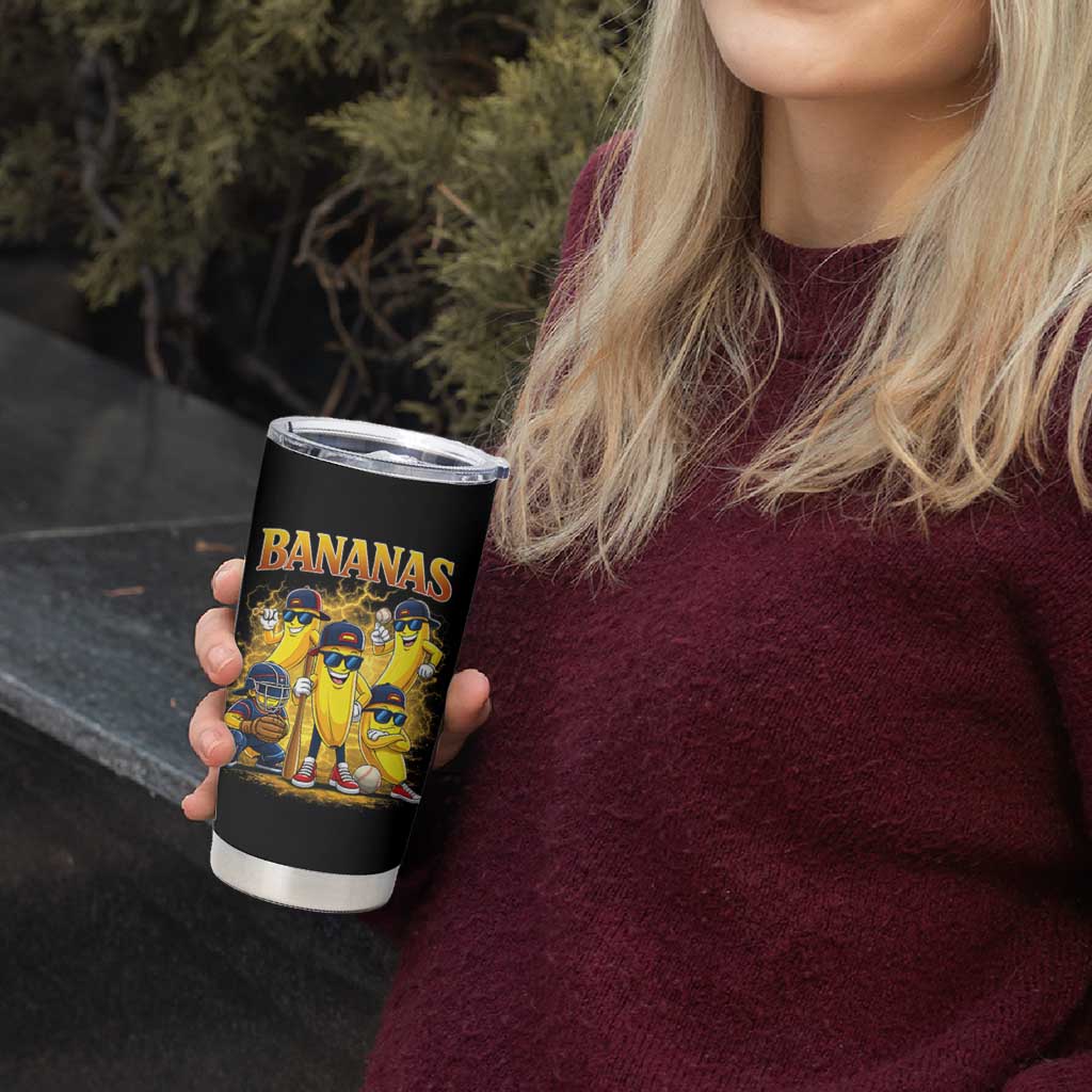 Funny Bananas Tumbler Cup Lets Go Banana Cute Banana Lovers Bootleg