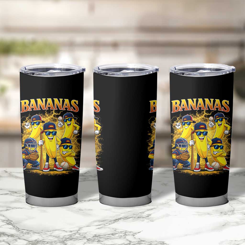 Funny Bananas Tumbler Cup Lets Go Banana Cute Banana Lovers Bootleg