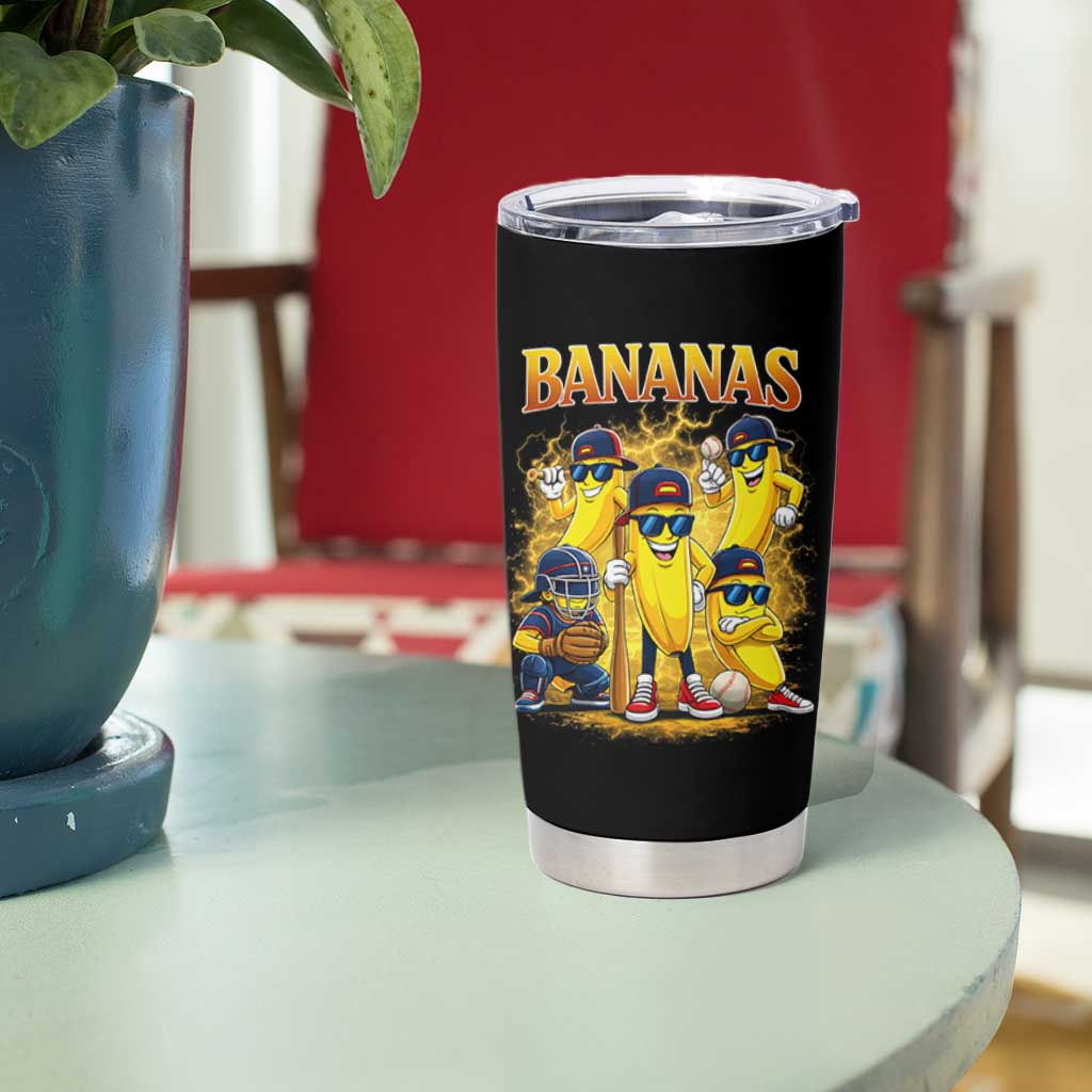 Funny Bananas Tumbler Cup Lets Go Banana Cute Banana Lovers Bootleg