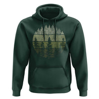Retro Forest Trees Outdoors Nature Hoodie Vintage Wildlife - Wonder Print Shop