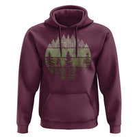 Retro Forest Trees Outdoors Nature Hoodie Vintage Wildlife - Wonder Print Shop