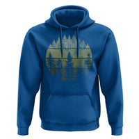 Retro Forest Trees Outdoors Nature Hoodie Vintage Wildlife - Wonder Print Shop