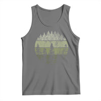 Retro Forest Trees Outdoors Nature Tank Top Vintage Wildlife - Wonder Print Shop