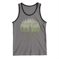 Retro Forest Trees Outdoors Nature Tank Top Vintage Wildlife - Wonder Print Shop