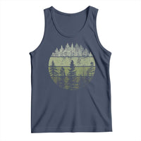 Retro Forest Trees Outdoors Nature Tank Top Vintage Wildlife - Wonder Print Shop