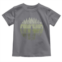 Retro Forest Trees Outdoors Nature Toddler T Shirt Vintage Wildlife - Wonder Print Shop