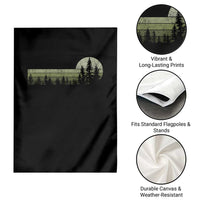 Trees Wildlife Nature Vintage Forest Garden Flag - Wonder Print Shop