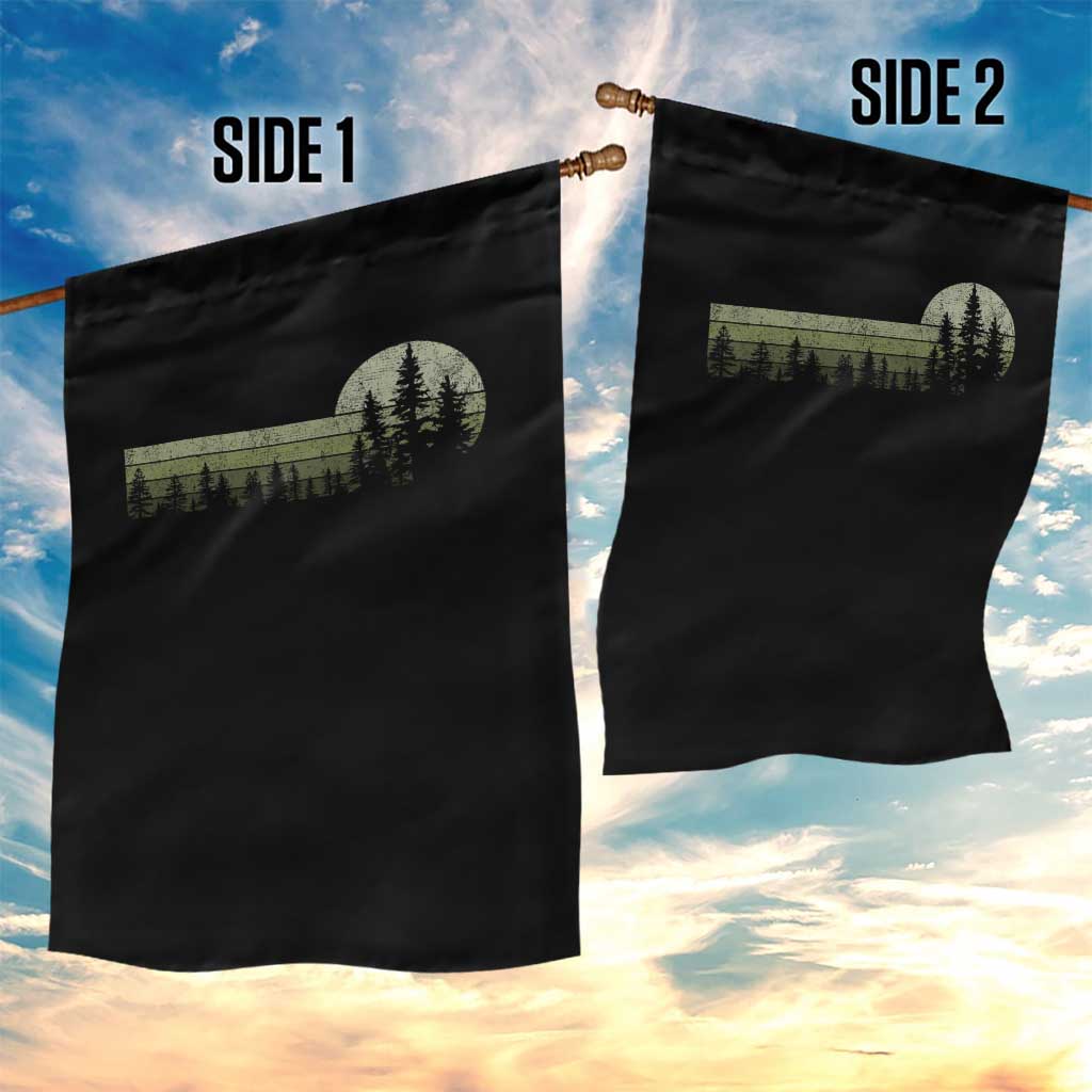 Trees Wildlife Nature Vintage Forest Garden Flag - Wonder Print Shop