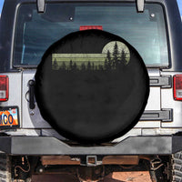 Trees Wildlife Nature Vintage Forest Spare Tire Cover - Wonder Print Shop