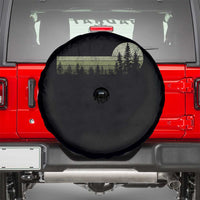 Trees Wildlife Nature Vintage Forest Spare Tire Cover - Wonder Print Shop